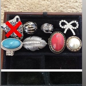 Rings - $5 or 1 free with purchase of 3 items